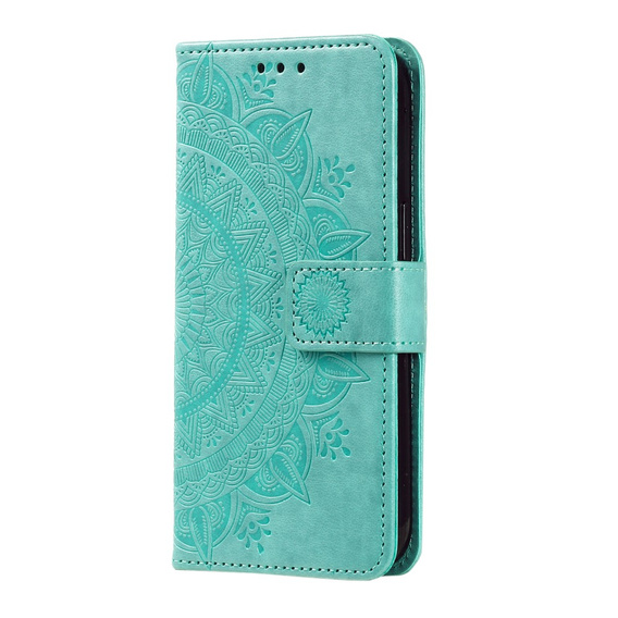 Klapkové puzdro pre OnePlus 12 5G, Mandala, zelený