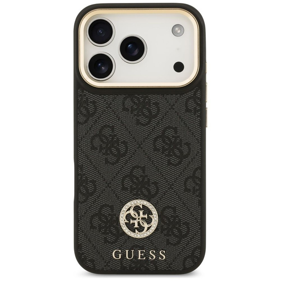 Puzdro GUESS 4G Strass Logo MagSafe pre iPhone 17 Pro
