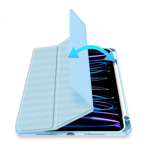 Puzdro pre iPad Pro 11" 2024 (5 gen.), Dux Ducis TOBY, modré