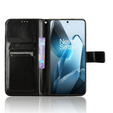 Klapkové puzdro pre OnePlus 13, Crazy Horse Wallet, čierne