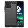 Obal na mobil pre Motorola Edge 40 Neo, Carbon, čierne