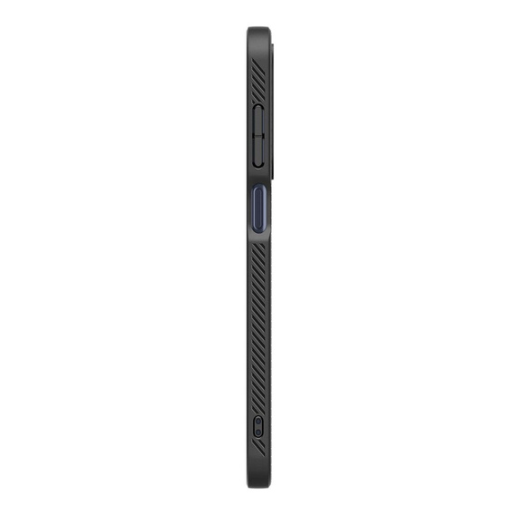 Puzdro Spigen pre Samsung Galaxy A26 5G, Liquid Air, čierne + tvrdené sklo 9H