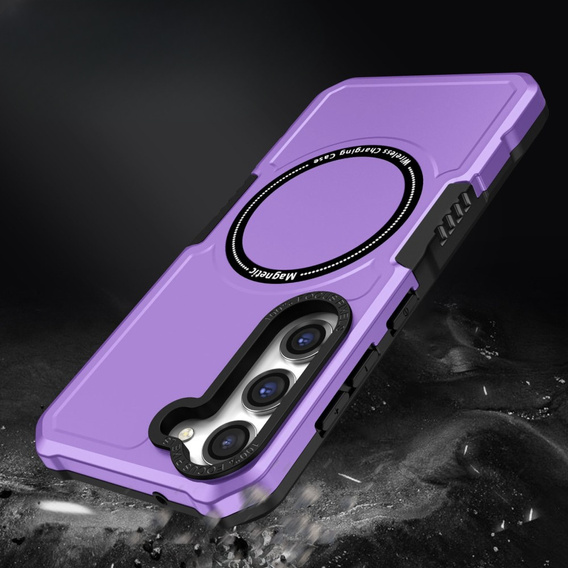 Obal na mobil pre Samsung Galaxy S23 Plus, Protective MagSafe, fialové