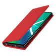 Kožené puzdro pre iPhone 7/8/SE 2020/SE 2022, ERBORD Grain Leather, červené