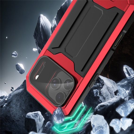 Puzdro R-JUST s ochranným sklom a stojanom pre iPhone 17 Pro Max