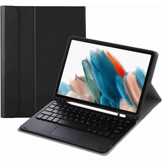 Puzdro + klávesnica Samsung Galaxy Tab A8 10.5 X200 / X205, čierne