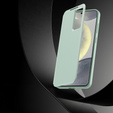 Flipové puzdro pre Samsung Galaxy S25, Smart View Wallet, zelený