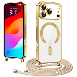 Puzdro Electro MagSafe + šnúrka pre iPhone 17 Pro Max
