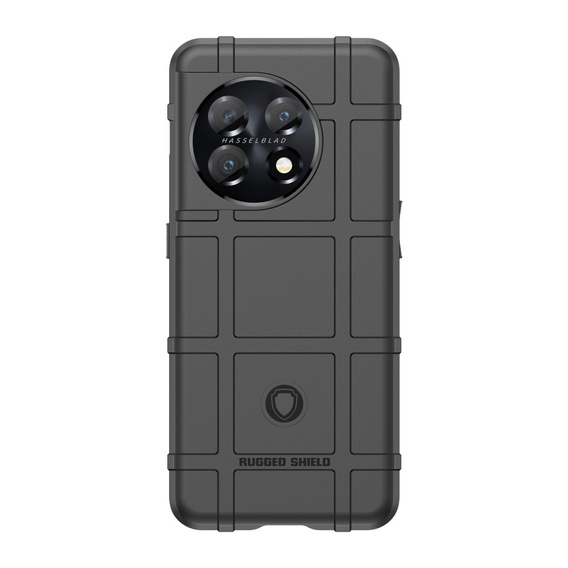Obal na mobil pre OnePlus 11 5G, Rugged Shield, čierne