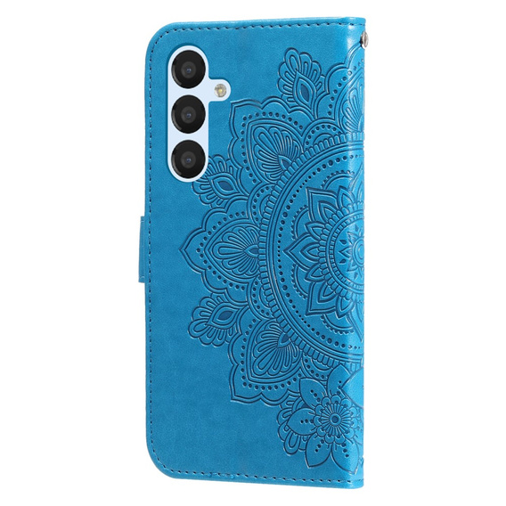 Klapkové puzdro pre Samsung Galaxy A54 5G, Mandala Flower, modré