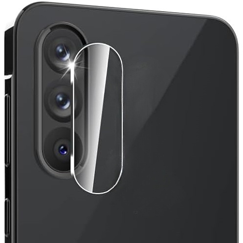 Tvrdené sklo na fotoaparát pre Samsung Galaxy A36, priehľadné