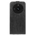 Klapkové puzdro pre Realme 11 Pro 5G / Pro+ 5G, Flip, čierne
