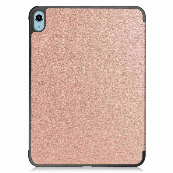 Puzdro pre iPad 10.9 2022 10 Gen, Smartcase s priestorom pre stylus, ružové