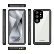 Vodotesné puzdro IP68 pre Samsung Galaxy S25 Ultra, čierne