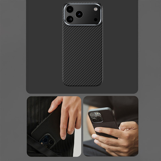 BENKS Kevlar Armor Air Carbon Fiber 600D A070 k puzdru MagSafe pre iPhone 17 Pro Max