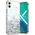 Obal na mobil pre iPhone 11, Glittery, priehľadné