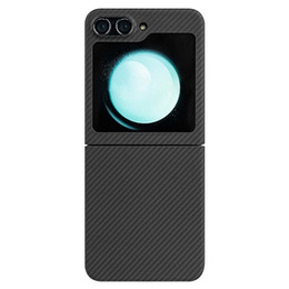 Puzdro pre Samsung Galaxy Z Flip7 FE / Z Flip6, Aramid Fiber Cover, čierne