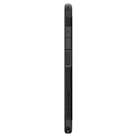 Puzdro Spigen pre Samsung Galaxy S25 Ultra, Tough Armor Mag MagSafe, čierne + tvrdené sklo 9H