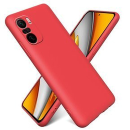 Obal na mobil pre Xiaomi Mi 11i / POCO F3, Silicone Lite, červené
