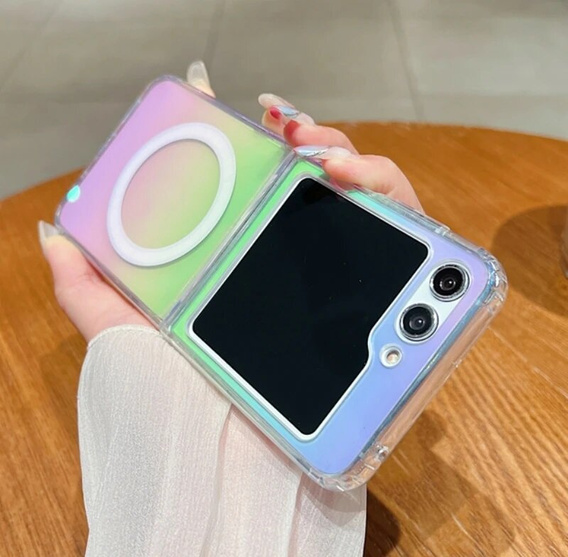 Puzdro pre Samsung Galaxy Z Flip7 FE / Z Flip6, Fusion Hybrid, pre MagSafe, viacfarebné