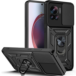 Obal na mobil pre Motorola Edge 30 Ultra 5G, CamShield Slide, čierne