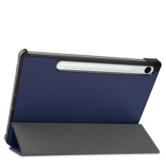 Puzdro pre Samsung Galaxy Tab S9 FE, trojskladové, tmavomodré