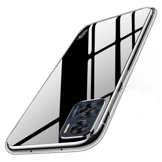 Puzdro MOFI pre Motorola Moto E22i / Moto E22, tenké, priehľadné