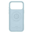 Spigen puzdro pre iPhone 17 Pro, Silicone Fit MagSafe, Mute Blue