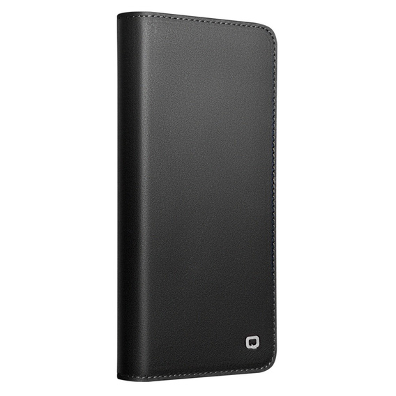 Kožené puzdro Qialino pre Samsung Galaxy S26 Ultra, čierne