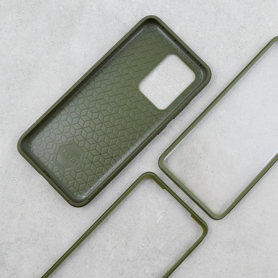 Obal na mobil pre Samsung Galaxy S20 Ultra, Suritch Basic (Two Frames), zelený