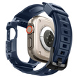 Pasek z etui Spigen do Apple Watch Ultra 49mm, Rugged Armor Pro, Czarny