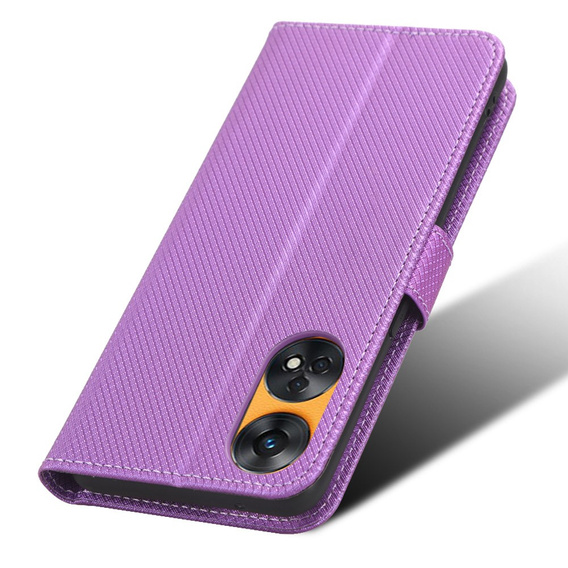 Klapkové puzdro pre Oppo Reno8 T 4G, Wallet Smart Magnet, fialové