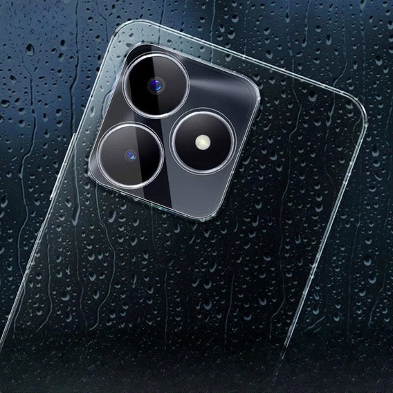 Tvrdené sklo na fotoaparát pre Realme C63, priehľadné