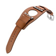 Kožený remienok pre Apple Watch 1/2/3/4/5/6/7/8/SE/Ultra 42/44/45/49 mm, hnedé