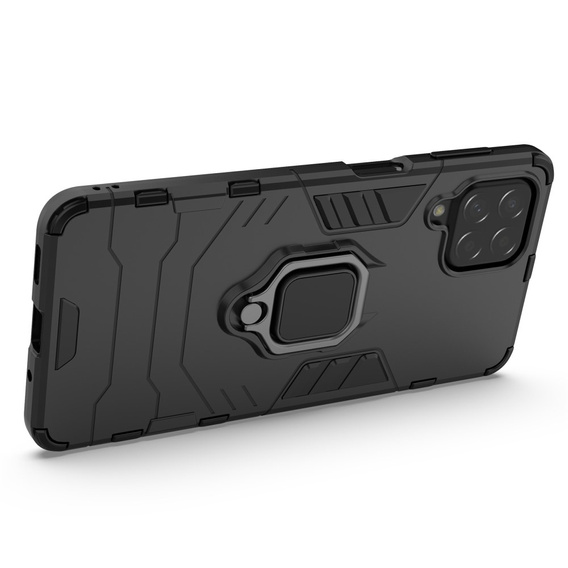Obal na mobil pre Samsung Galaxy M53 5G, Kickstand Ring, čierne
