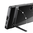 Puzdro pre Samsung Galaxy S25 Ultra, GKK Kickstand Hard Case, čierne