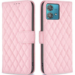 Klapkové puzdro pre Motorola Edge 40 Neo, Wallet, BINFEN COLOR, ružové