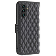 Klapkové puzdro pre Samsung Galaxy A05s, Wallet, BINFEN COLOR, čierne