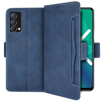 Klapkové puzdro pre Realme GT Master, Card Slot, modré