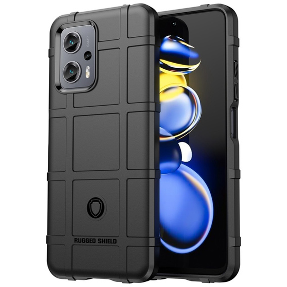 Obal na mobil pre Xiaomi Poco X4 GT 5G, Rugged Shield, čierne