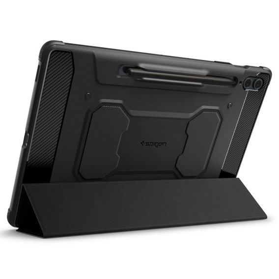 Púzdro SPIGEN Rugged Armor Pro pre Samsung Galaxy Tab S9 FE+ 12.4" (X610/X616B) – Čierne