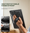 360° puzdro Dexnor s popruhom a držiakom na stylus pre Samsung Galaxy Tab S9+ / S10+