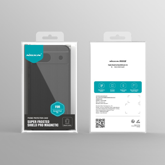 NILLKIN puzdro pre Google Pixel 8A, Super Frosted Shield Case, čierne
