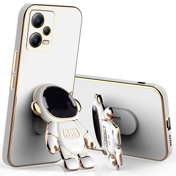 Obal na mobil pre Xiaomi Redmi Note 12 5G / POCO X5 5G, Astronaut, biele