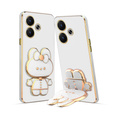Puzdro pre Xiaomi Redmi 13, Bunny, biele