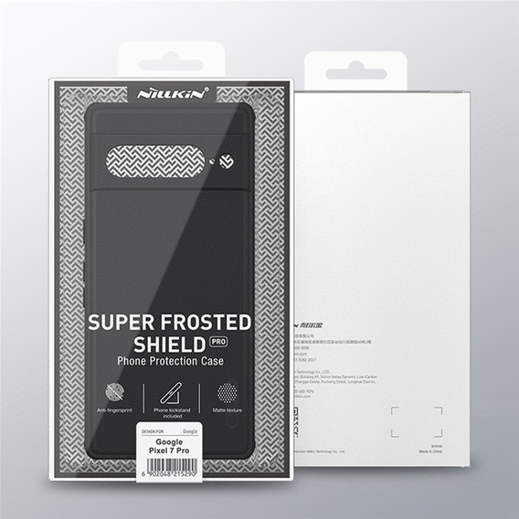 NILLKIN puzdro pre Google Pixel 7 Pro 5G, Super Frosted Shield Case, čierne