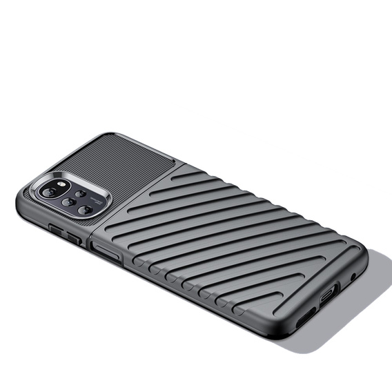 Obal na mobil pre Motorola Moto G22, Thunder, čierne