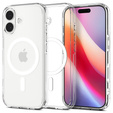 Spigen Ultra Hybrid MagSafe puzdro pre iPhone 17, číre/biele