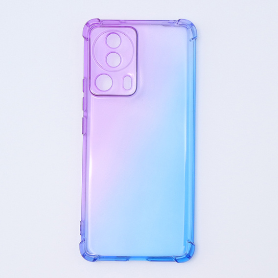 Puzdro pre Xiaomi 13 Lite, Gradient Dropproof, Fialová / modrá