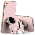 Obal na mobil pre Xiaomi Redmi 9A, Astronaut, ružové rose gold